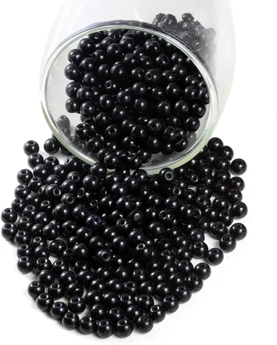 Miniatura 13 de YouLuo 200 piezas de cuentas de perlas de cristal redondas, cuentas de perlas pequeñas checas de satinado lustroso para hacer joyas, cuentas sueltas