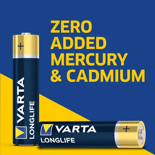 Miniatura 4 de Varta Longlife - Pilas AAA (paquete de 48), pilas alcalinas triple A