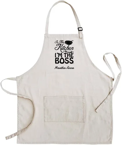 Miniatura 2 de In This Kitchen I'm The Boss - Delantal ajustable con dos bolsillos