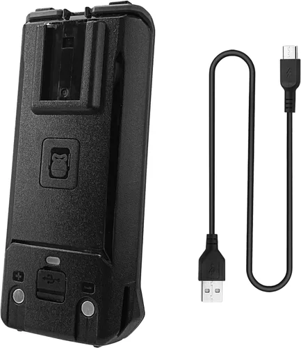 Batería TK118, original TK11 (8) Radios Batería de repuesto 3000mAh USB-C recargable para Walkie Talkies UV-TK118 y radios portátiles (1 1 paquete +