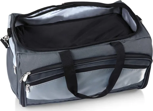 Miniatura 19 de ONIVA – una marca Picnic Time Buccaneer - Bolsa portátil para parrilla de carbón y hielera, (negro con detalles en gris)