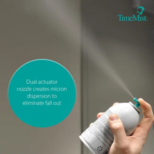 Miniatura 6 de TimeMist Recambios de ambientador medido de alta calidad, crema de vainilla, 7.1 onzas (caja de 12) - 1042737 - Dura hasta 30 días y neutraliza