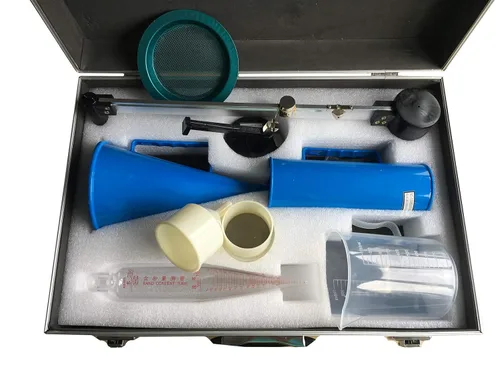 Miniatura 4 de Kit de prueba de lechada, hidrómetro de lodo, viscosímetro de lodo, embudo de pantano y taza de viscosidad