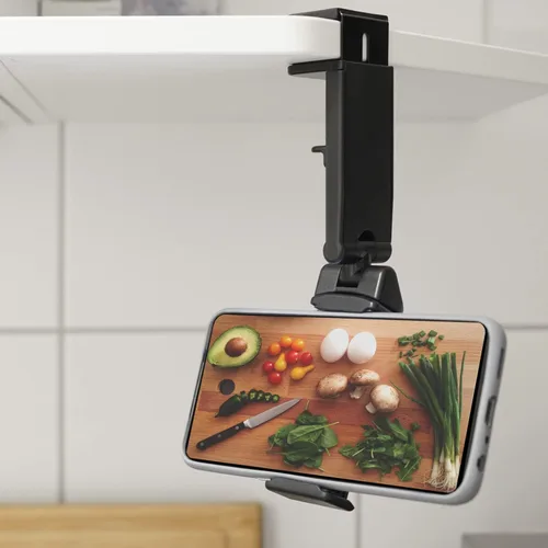 Miniatura 7 de Wicked Chili Soporte para teléfono de avión en vuelo 2X Gadget esencial de viaje para avión Soporte universal plegable para smartphone