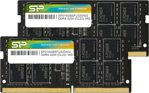 Miniatura 6 de Silicon Power DDR4 8GB 3200MHz (PC4-25600) CL22 SODIMM 260-Pin 1.2V Non-ECC Laptop RAM Memoria para computadora portátil SU008GBSFU320B02AB