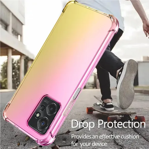 Miniatura 4 de Osophter Funda para Moto G Play 4G 2024, Motorola G Play 2024 para mujeres y niñas, con protector de pantalla, esquinas reforzadas, poliuretano oro