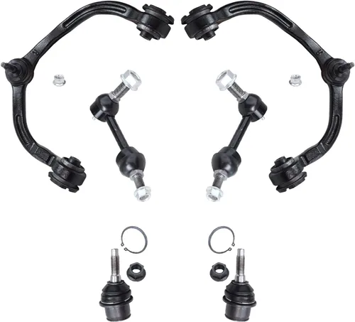 Miniatura 78 de Detroit Axle - Kit de extremo delantero para Chrysler 300 Dodge Charge Challenger 2011-2023, 2 brazos de control inferiores traseros 2 rótulas