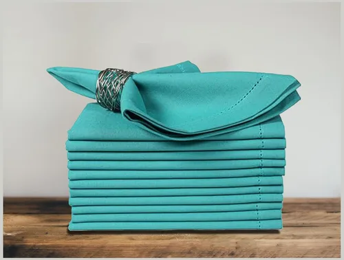 Miniatura 33 de Servilletas de tela para uso diario, 100% algodón, 18 x 18 pulgadas, color azul, servilletas de boda, servilletas de cóctel, servilletas de tela