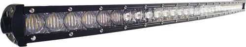 Miniatura 5 de Barra de luz LED curvada de 31 pulgadas y 150 W de una sola fila, luces LED delgadas CREE, barra de luz de lente 5D, haz de inundación, conducción