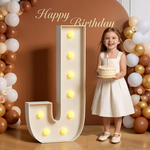 Miniatura 67 de Números de marquesina de 4 pies de alto, 4 pies de alto, números grandes iluminados 0 para 30, 40, 50, 60, decoración de fiesta de cumpleaños