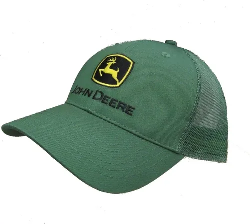 Miniatura 55 de John Deere Gorra de béisbol con logotipo y malla trasera con contraste, para hombre