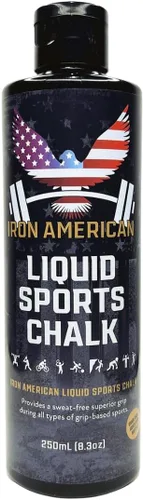 Miniatura 15 de IRON AMERICAN Tiza líquida - Tiza de agarre duradera y sin suciedad para levantamiento de pesas, gimnasia, escalada en roca y entrenamiento físico