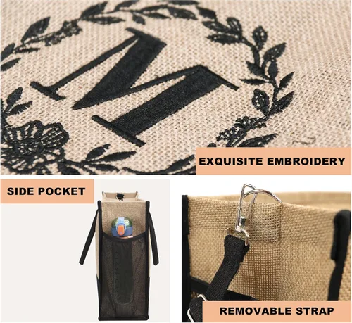 Miniatura 43 de BeeGreen Bolsa personalizada para mujeres, mamá, profesora, amigas, hermana, bolsas de regalo con bolsa de Comestic