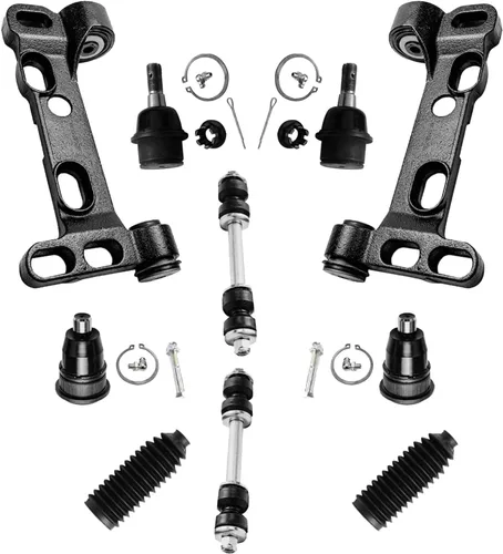 Miniatura 54 de Detroit Axle - Kit de extremo delantero RWD para Chrysler 300 Dodge Charger Challenger 2011-2014, 4 brazos de control inferiores, 2 eslabones