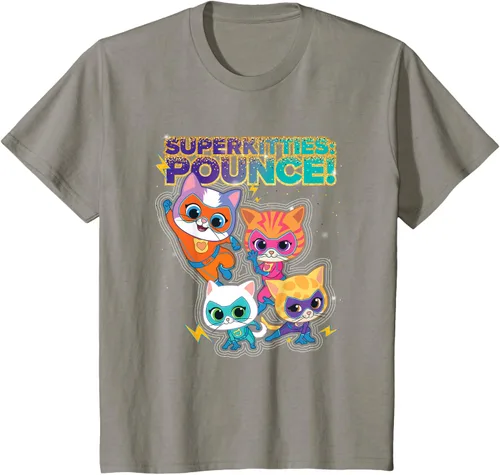 Miniatura 30 de Disney Junior SuperKitties Pounce! Camiseta de equipo completo, talla S