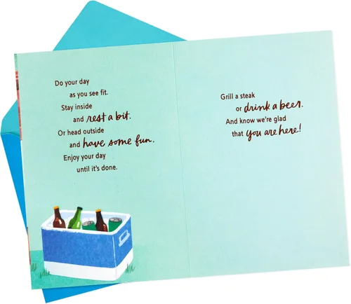 Miniatura 2 de Hallmark Tarjeta de cumpleaños para hombre (Barbacoa) (5RZB2036)
