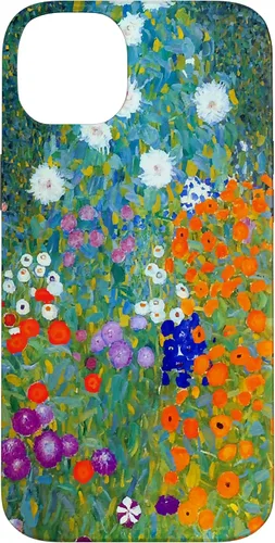 Miniatura 15 de Funda para iPhone 16 Gustav Klimt Flower Garden