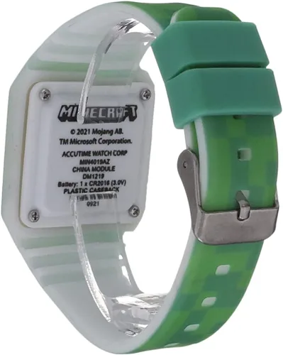 Miniatura 3 de Accutime Kids Minecraft Character Digital Quartz Wrist Watch, Cool Inexpensive Gift & Party Favor for Toddlers, Boys, Girls, Adults All Ages