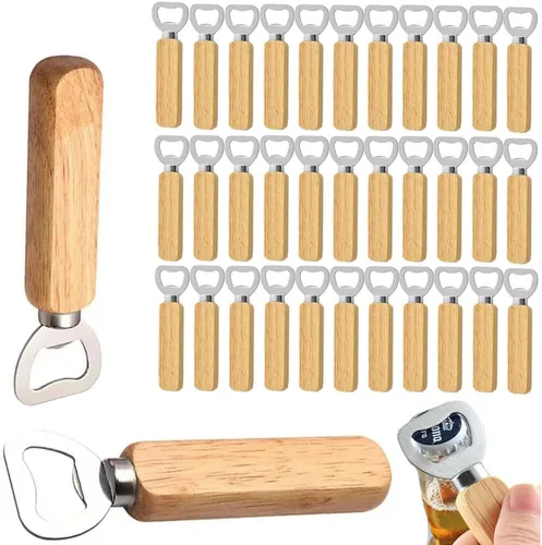 Miniatura 9 de 200 llaveros de aluminio de colores, abrebotellas de cerveza de bebidas de soda, llavero, para cocina/boda/bar/fiesta 200 piezas