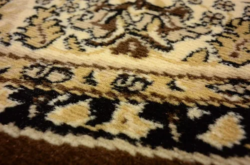 Miniatura 392 de Unique Loom Colección Sialk Hill - Alfombra de área Washington (3 pies 3 pulgadas x 5 pies 3 pulgadas, rectángulo, burdeos/crema)