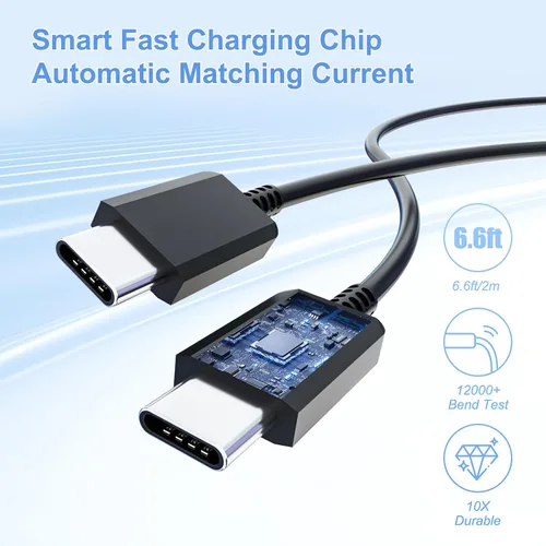 Miniatura 6 de Samsung - Cargador súper rápido tipo C, 25 W PD USB C cargador de pared/coche para Samsung Galaxy S26/S25/S24/S23/S22/Plus/Ultra/FE/Note