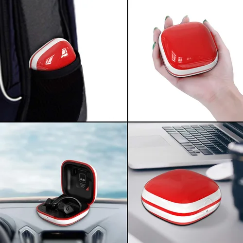 Miniatura 5 de Funda compatible con Powerbeats Pro, antipérdida y a prueba de golpes, fácil de transportar, funda protectora de silicona duradera para Beats