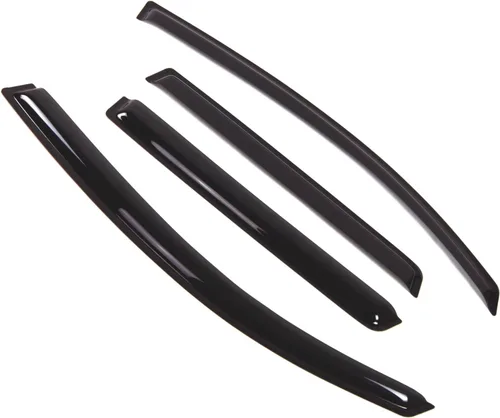 Visor de ventana compatible con Mitsubishi Endeavor 2004-2010, DGWV2-320, deflector de montaje exterior, protector de lluvia, humo oscuro, juego de