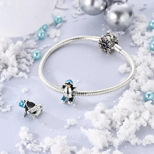 Miniatura 159 de Hapour Dijes de plata de ley 925 para pulseras, collar, joyería europea, colgante de cuentas para mujeres y madres