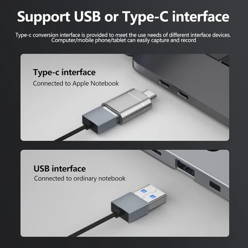 Miniatura 9 de Papeaso Tarjetas de captura de video, 4K HDMI a USB 3.0 dispositivo de captura de video, 1080P HD 60 fps transmisión en vivo y grabación de video