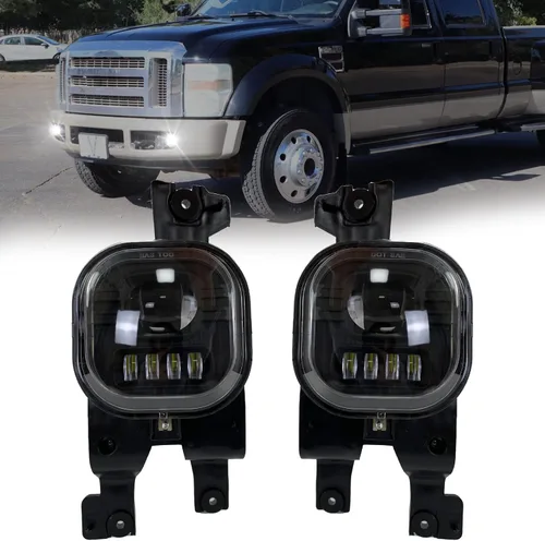 Miniatura 22 de Luces antiniebla LED y DRL para compatibles con Dodge Dakota 1997 1998 1999 2000/Dodge Durango 1998-2000, un par de luces antiniebla delanteras