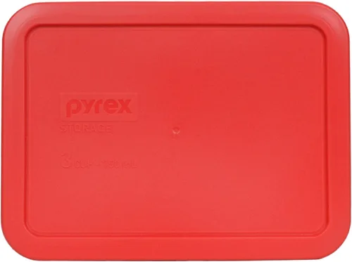 Miniatura 5 de Pyrex 7210-PC - Tapa de repuesto para almacenamiento de alimentos de 3 tazas, color verde claro (paquete de 4), fabricada en Estados Unidos