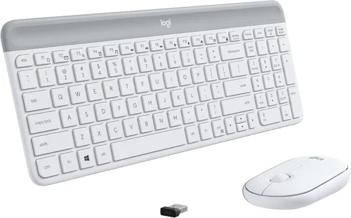 Miniatura 12 de Logitech MK470 - Combo de teclado y mouse inalámbricos delgados - Diseño compacto moderno, ultra silencioso, receptor USB de 2.4 GHz, conectividad