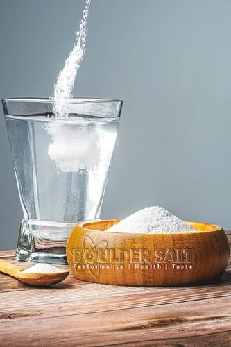Miniatura 3 de Sal de roca - Baja en sodio - Sal de potasio y magnesio - Sales electrolíticas - Sin sabor - 8 oz - Sabe bien en alimentos o en agua. 113 porciones.