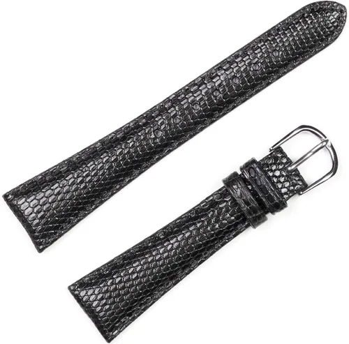 debeer watch bands - Correa de reloj Lizard genuina - Elige el color (9 colores) - Elige el tamaño (tamaños de 0.236in a 0.866in)