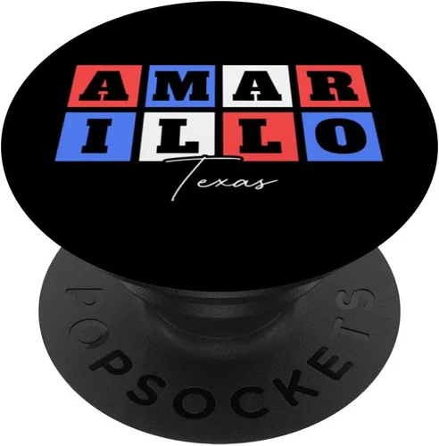 Miniatura 6 de Amarillo Texas Travel Vacation Souvenir PopSockets MagSafe PopGrip para iPhone