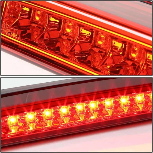 Miniatura 3 de DNA MOTORING 3BL-FRAN93-LED-RD Luz de Freno LED de Montaje Alto de Tercer Nivel con Lente Roja