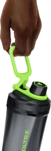 Miniatura 6 de VOLTRX Botella agitadora, mezclador eléctrico recargable de proteínas USB C de galio, tazas agitadoras para batidos de proteínas y reemplazo de Palta