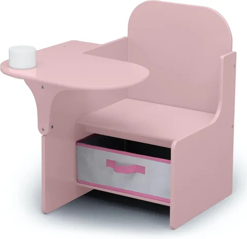 Miniatura 8 de Delta Children MySize - Escritorio con silla y compartimento de almacenamiento, color blanco bianca