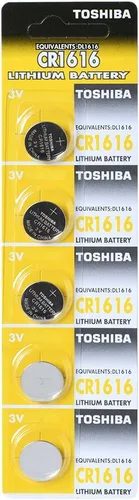 Miniatura 10 de Toshiba Batería CR1616 3V Litio Moneda Celda (10 Baterías)