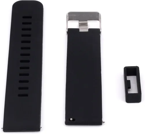 Miniatura 7 de Correa de silicona para Samsung Galaxy Gear 2 R380, Neo R381, Live R382, LG G Watch W100/W110/W150, Asus Zenwatch y Pabble Time Ticwatch Smart Watch