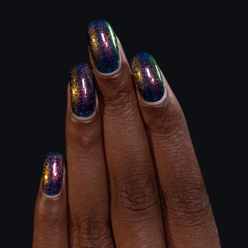 Miniatura 4 de ILNP Comet - Esmalte de uñas Cosmic Blue Shimmer
