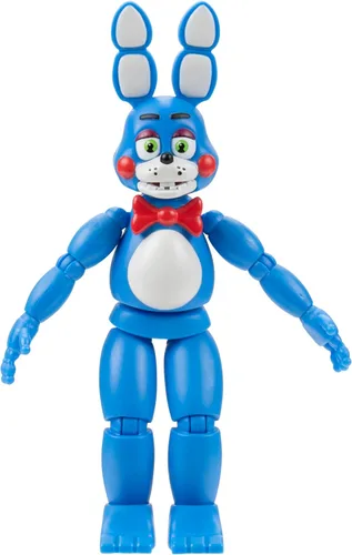 Miniatura 5 de Jazwares Five Nights at Freddy’s Figura de juguete Bonnie de 5 pulgadas articulada con función de susto luminoso y ojos que brillan en la oscuridad