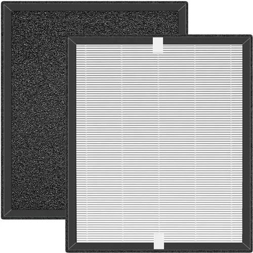 Filtro de aire de repuesto BS-10 para purificador de aire, compatible con purificador de aire PARTU BS-10, filtración de 3 etapas de carbón activado