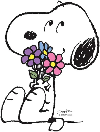 Miniatura 2 de CafePress Springtime Snoopy - Taza de café de cerámica, taza de té, 11 onzas