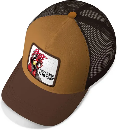 Miniatura 4 de Asvance Trucker Hat - Mesh Back Baseball Cap for Mens, Womens - Premium Farm Animals Embroidered Hats - Gift for Dad, Mom