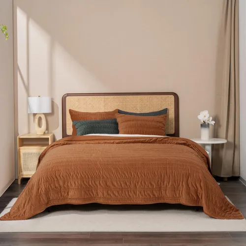 Miniatura 6 de EVERGRACE Edredón de Terciopelo Tamaño Queen, Juego de Ropa de Cama de Terciopelo de Lujo, Juegos de Edredón Ultra Suaves Fruncidos, Edredón Ligero