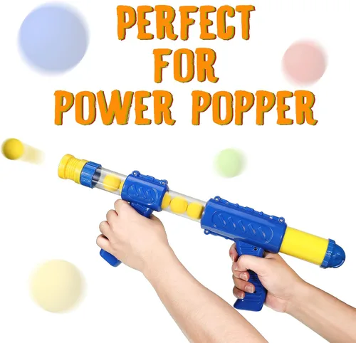 Miniatura 3 de Sumind 48 Piezas Bolas de Espuma a Granel Bolas de Repuesto Redondas Balas de Espuma Suave Paquete de Repuesto de Reemplazo para Pistolas Blasters