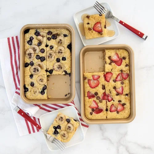 Miniatura 3 de Nordic Ware Naturals Bandeja Octava Antiadherente, Paquete de 2