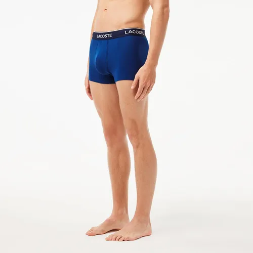 Miniatura 4 de Lacoste Traje de baño de algodón elástico tricolor para hombre, paquete de 3