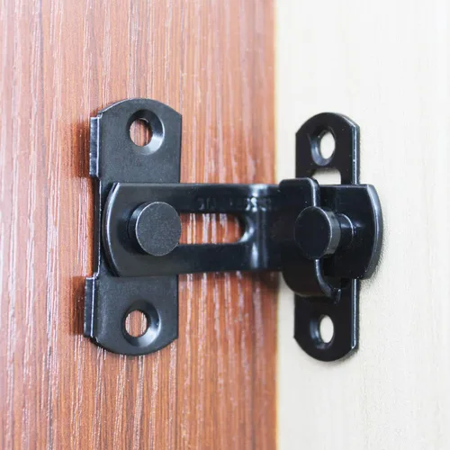 Miniatura 7 de Paquete de 2 cerraduras de puerta de granero de acero inoxidable, cerradura de cerca, cerrojo de seguridad, cerrojo para ventana, puerta, gabinete